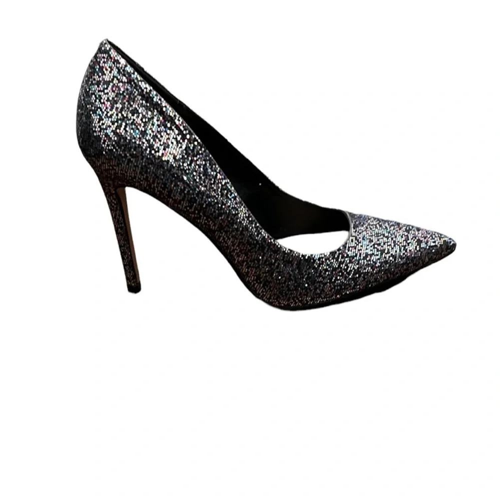 Mix No. 6 Danyah Glitter Pumps Size 8